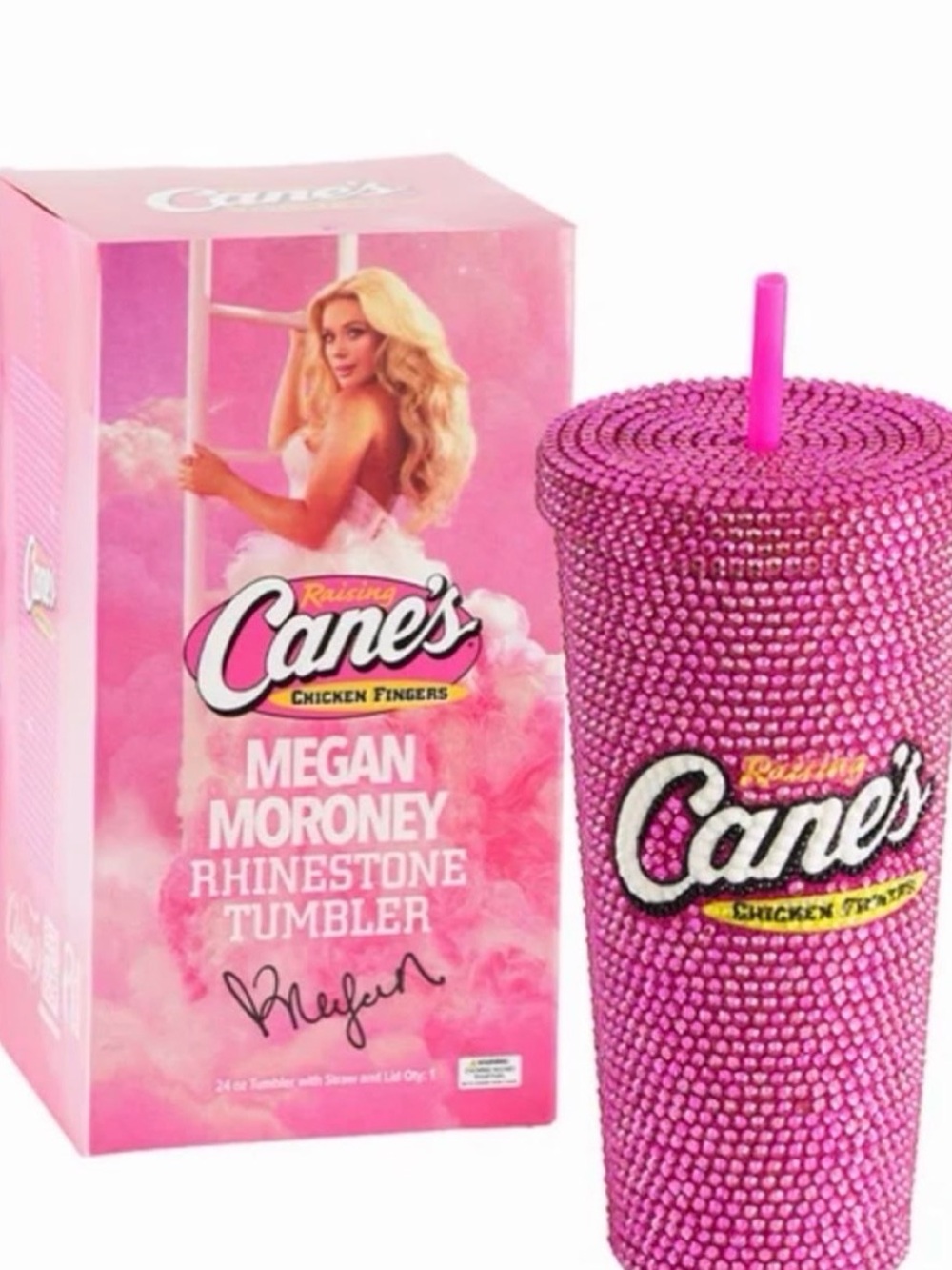Megan Moroney x Raising Cane’s Cloud 9 tumbler 💗